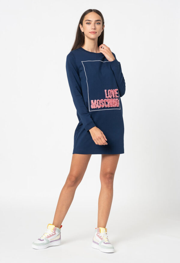 Love Moschino abito colore blu